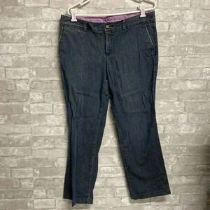 Womans Dockers blue denim Capri jeans